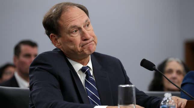 Samuel Alito Complains That the Leaked Roe Decision Made the Justices ‘Targets for Assassination’