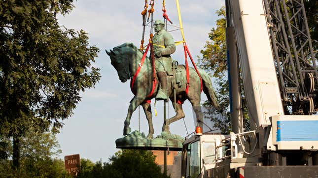 Charlottesville Topples Three White Supremacist Statues