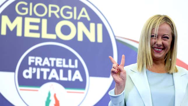 Italy’s First Female Prime Minister Is a Real (Fascist) Piece of Work