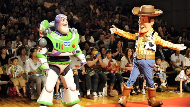 Would U: Buzz Lightyear or Sheriff Woody Pride?