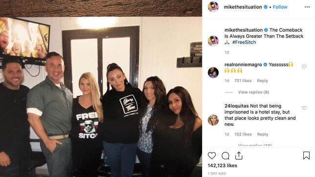 The Cast of Jersey Shore Reunite to Pay the Situation's Out of Control Prison Bod a Visit