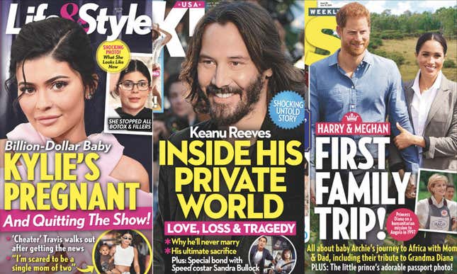 This Week In Tabloids: Gather 'Round for a Story About Famous Actor Keanu Reeves!