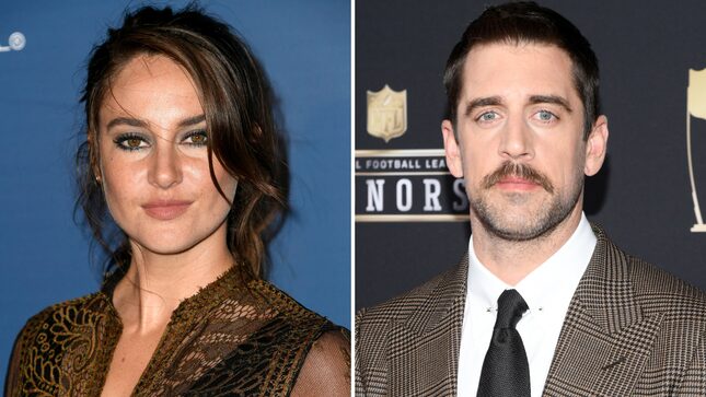 Aaron Rodgers and Shailene Woodley May Have Broken Up, Still Manage to Put Out Cringe