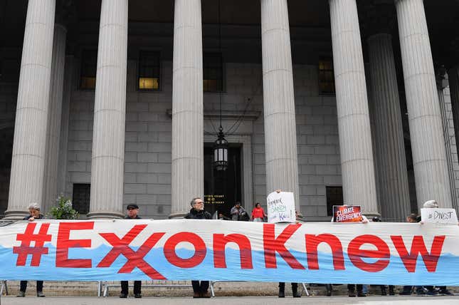 Exxon Mobile Has Not Joined 'the Resistance'