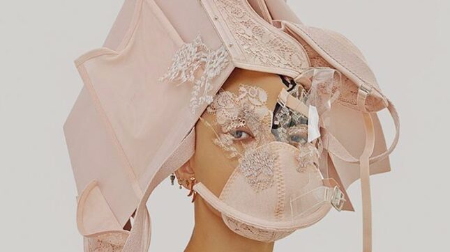 Fashion Prophetess FKA Twigs Wears Her Bras Like a Face Mask