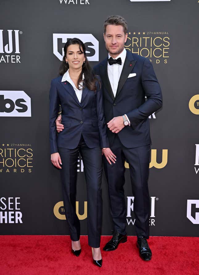 Sofia Pernas and Justin Hartley