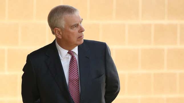 Prince Andrew Sounds Truly Rattled