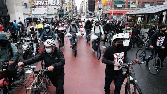 NYC Becomes First Major City To Establish Minimum Protections for Food Delivery Workers