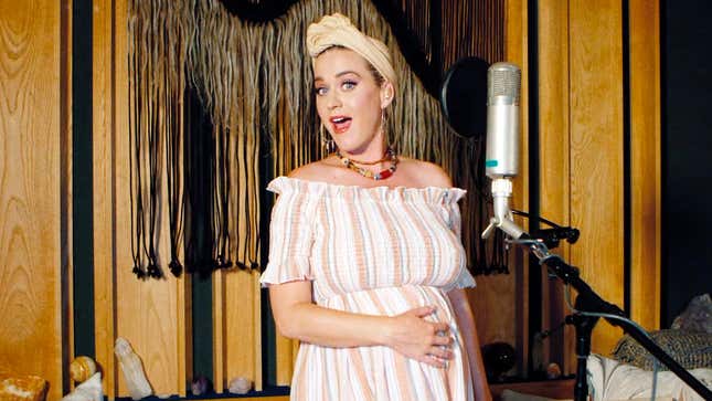 Katy Perry Gets the Finger From the Womb