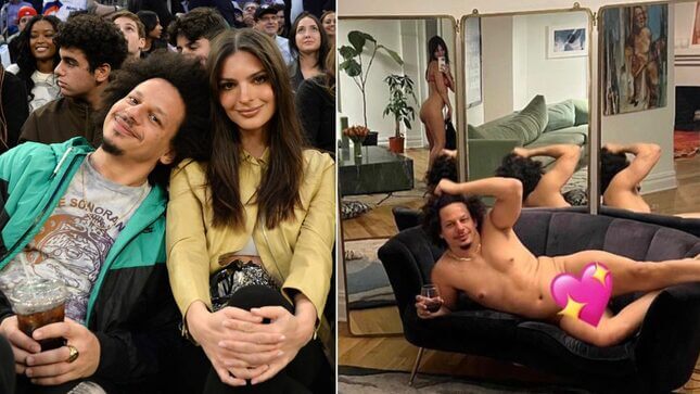 EmRata and Eric Andre Just Hard Launched Their Relationship in the Nude, Obviously