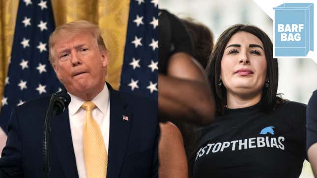 Laura Loomer is Very Upset She Wasn't Invited to Trump's Truly Dumb Social Media Summit
