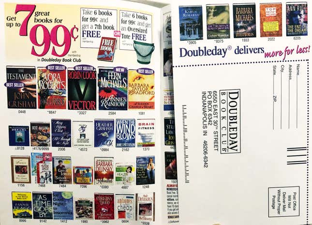 What's Your Summer Reading Pick From This 1999 Doubleday Book Club Ad?