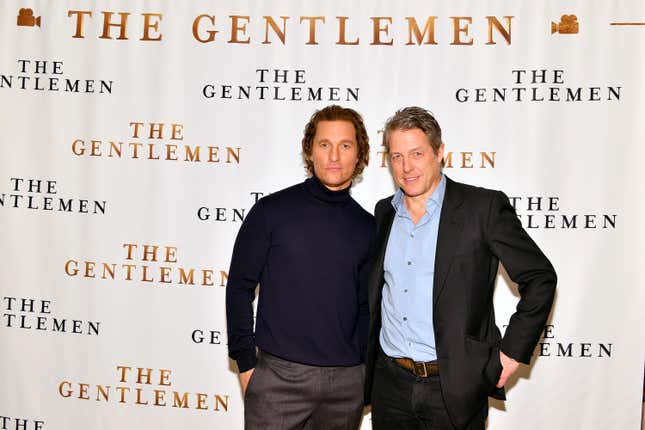 Matthew McConaughey and Hugh Grant Set Up Their Old-Ass Parents On a Date