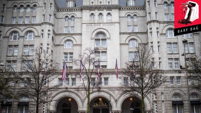 Trump Hotel Asks President Trump for a Rent Reduction