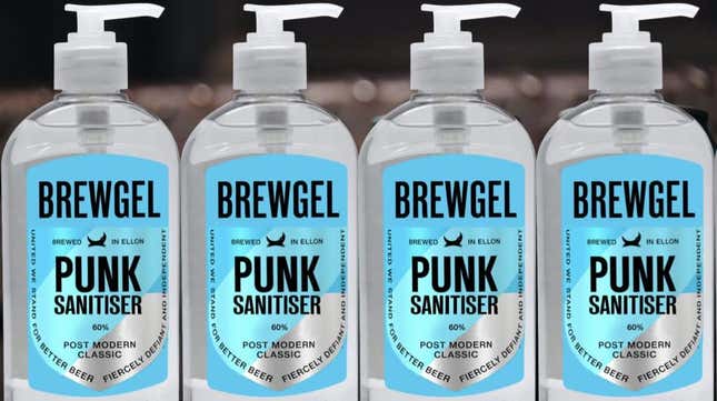 Beer Company Now Selling 'Punk Sanitizer' to Help With Shortages