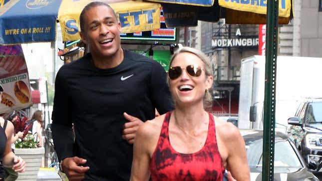 The Internet Can’t Help But Stan Amy Robach and T.J. Holmes
