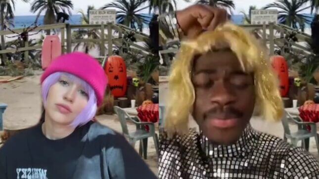 Let's Watch Lil Nas X and Miley Cyrus Mock Hannah Montana