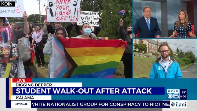 High Schoolers Walked Out to Support a Trans Student, So a Classmate Threatened to Shoot Them