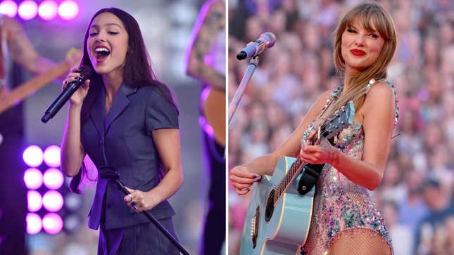 Olivia Rodrigo Says There’s No ‘Beef’ With Taylor Swift, Blames ‘Twitter Conspiracy Theories’