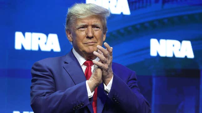 Donald Trump Blames Trans People, Weed for Mass Shootings at NRA Conference