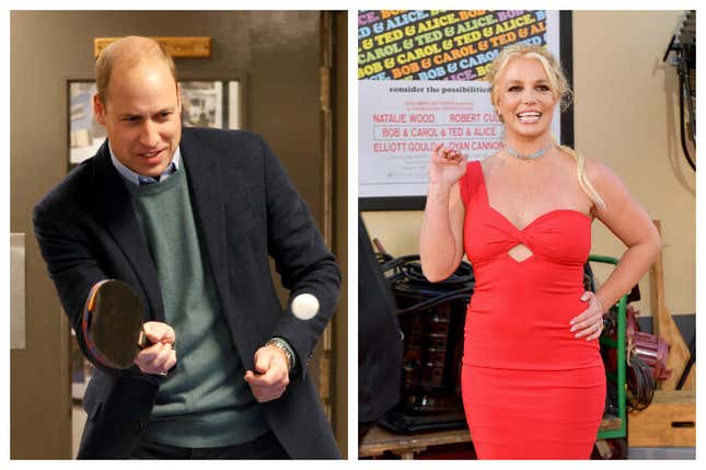 Imagine If Prince William and Britney Spears Had a Little Fling
