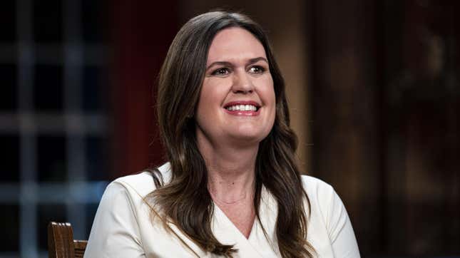 Sarah Huckabee Sanders Gives Her Blessing to a Memorial for Arkansas’ Abortions