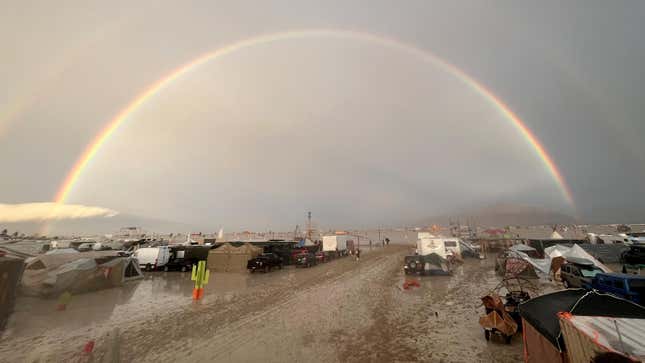 Bad Weather Aside, Burning Man Was a Weird Mess That Involved Fake Ebola News