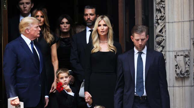 Ivana Trump’s Funeral Turned Into a Very Disturbing Roast