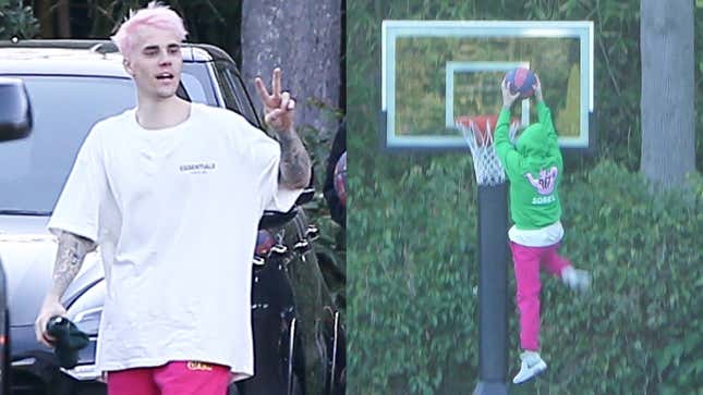Justin Bieber Shows Solidarity With Millions of Twenty-Somethings Who Bleach Their Hair Every Winter