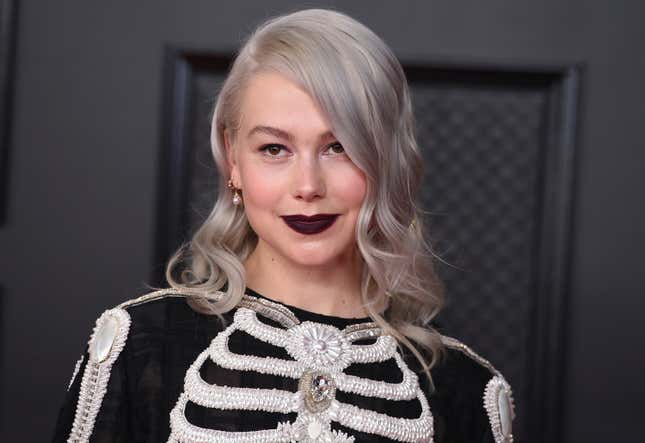 Phoebe Bridgers Remains Committed to Her Skeleton Look at the Grammys