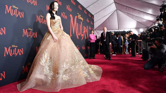 Let's Get Down to Business: Mulan Star Liu Yifei Is Gilded Royalty
