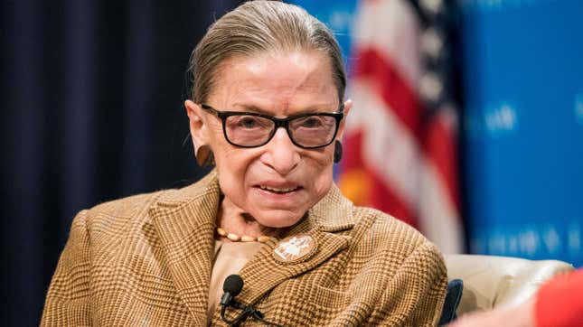 Once Again, Ruth Bader Ginsburg Is in the Hospital