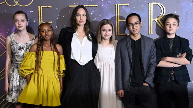 Angelina Jolie Says She and Her Kids Have ‘a Lot of Healing to Do’ in Rare Allusion to Brad Pitt Split