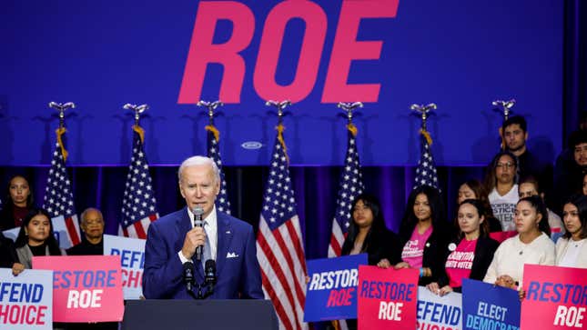 Biden Supports a Federal Abortion Fund, Which Is a Great Idea