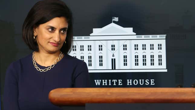 Even $3.5 Million Couldn't Make Seema Verma the Feminist Hero of the Trump Administration