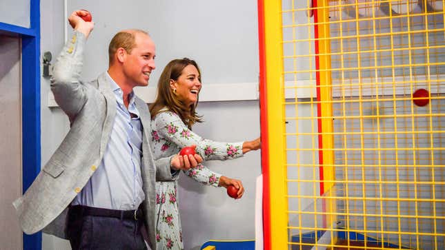 I Bet I Could Whup Prince William's Ass at Skeeball