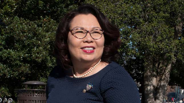 Sen. Tammy Duckworth Effectively Reads the Room: 'F*ck Tucker Carlson'