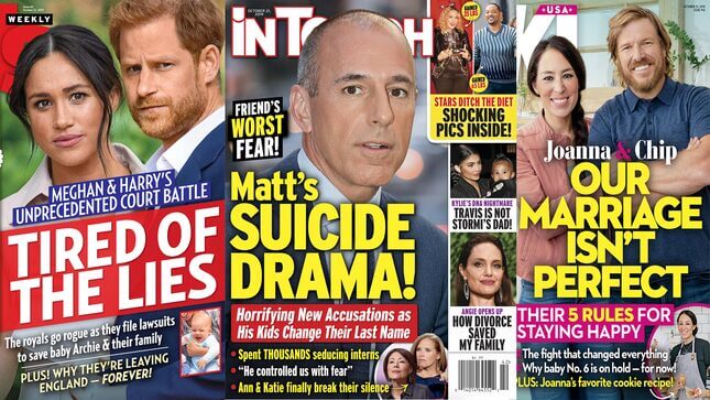 This Week in Tabloids: How Not to Write About a Rape Accusation