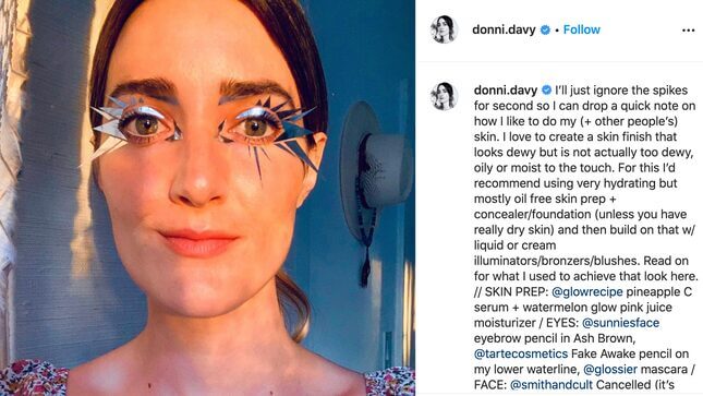 Euphoria's Makeup Artist Has Become Her Own Canvas