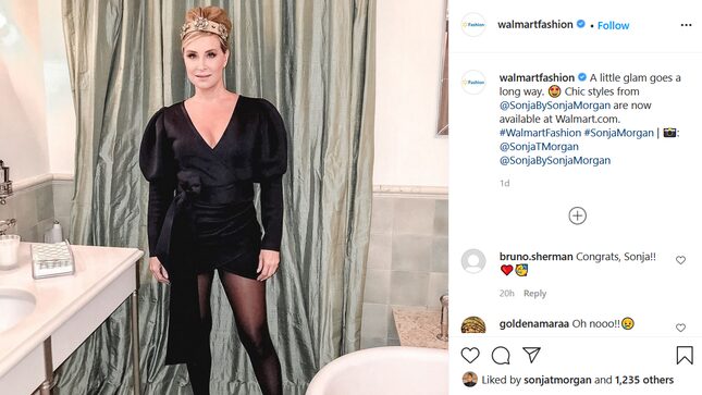 Catch Me at Walmart in Sonja By Sonja Morgan Fashions