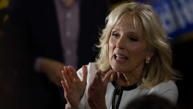 Jill Biden Is Begging You to Hold Your Nose and Vote for Her Husband