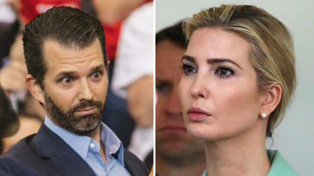 Don Jr. and Ivanka Are Fighting!