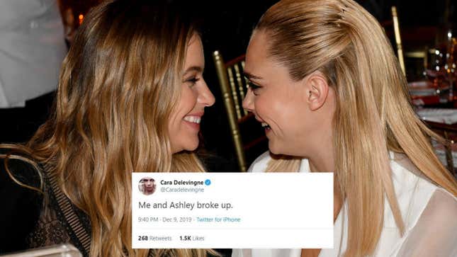Can Someone Please Tell Me if Sex Bench Owners Cara Delevingne and Ashley Benson Broke Up or Not?