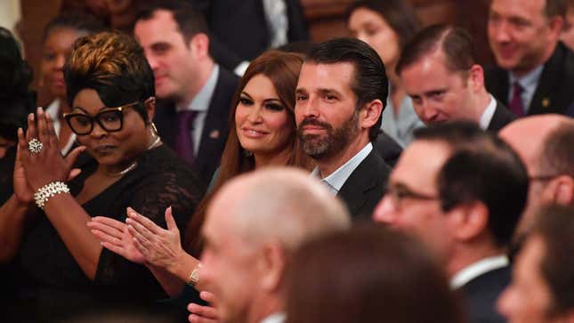I Have a Theory For Why Donald Trump Jr. Sits Like a Monster in Repose