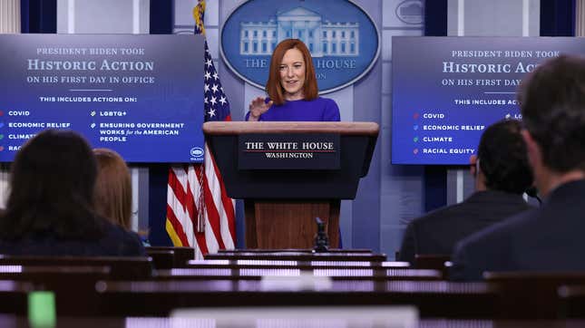 The New White House Press Secretary Doesn't Seem to Hate the Press