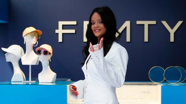 Rihanna's Blazer Dress Reflects the Duality of Humanity