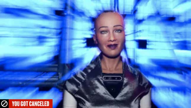 Cancel Sophia and Her Humanoid Robot Brethren