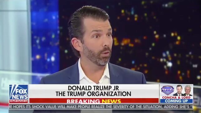 Don Jr. Finally Understands Himself and His Place in the World