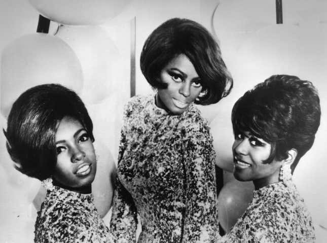The Supremes in 1968.