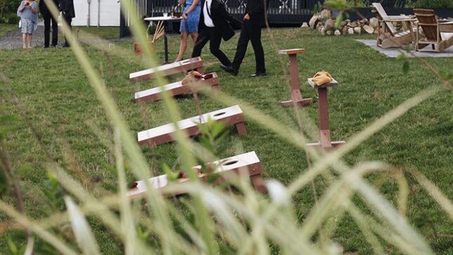 Please Do Not Force Your Wedding Guests to Play Cornhole